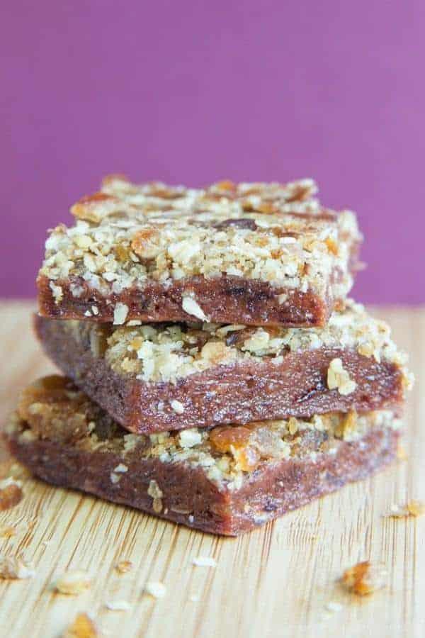 Cherry Crumble No-Bake Energy Bars