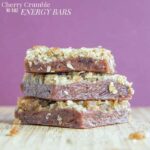 Cherry Crumble No Bake Energy Bars recipe-2761 title