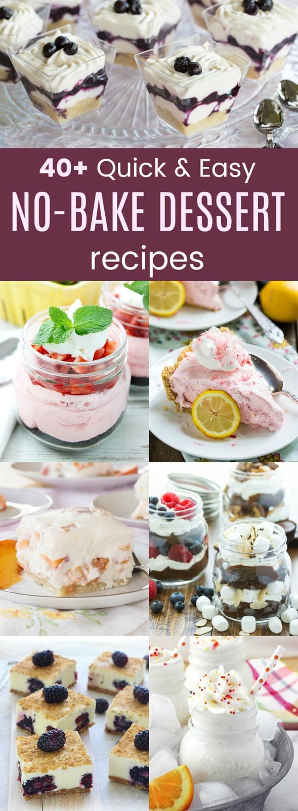 Quick No Bake Dessert Recipes - Cupcakes & Kale Chips