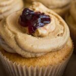 Peanut Butter and Jelly Cupcakes