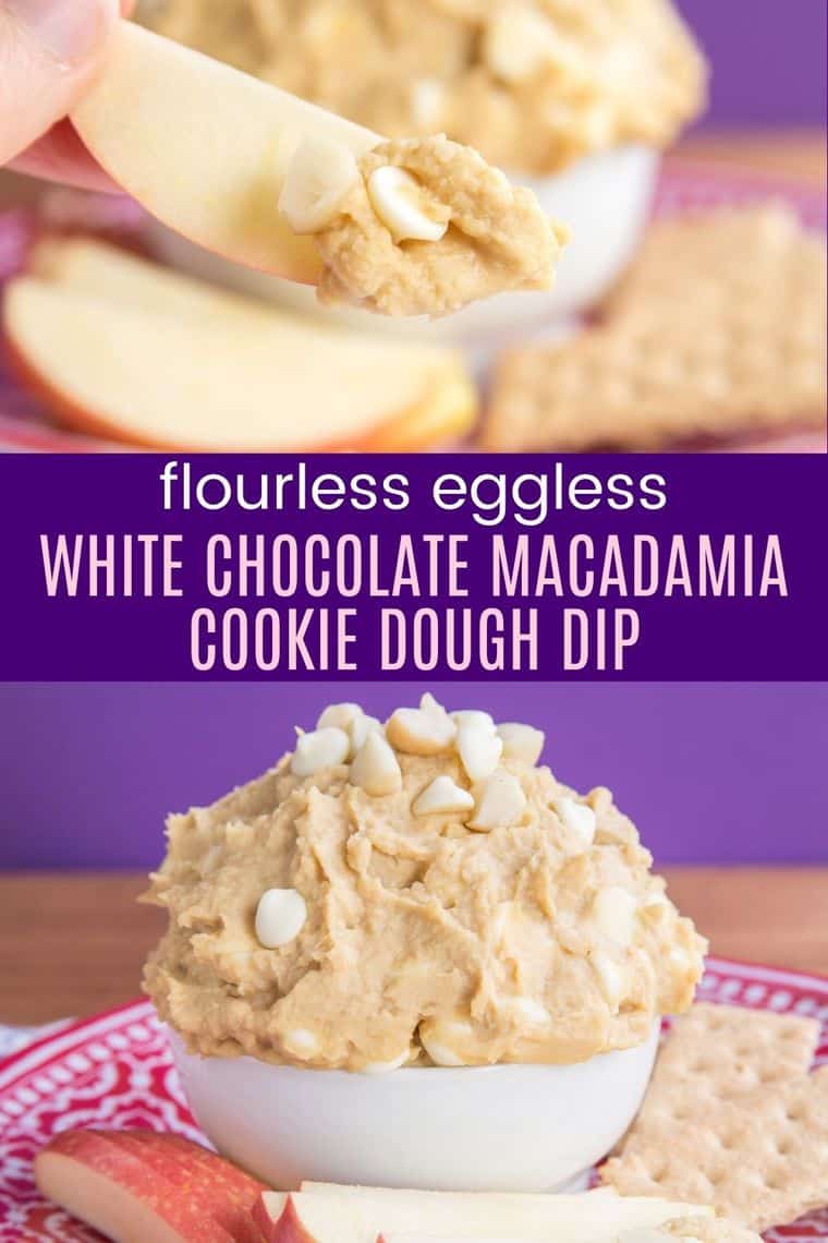 White Chocolate Macadamia Nut Dip Cupcakes & Kale Chips