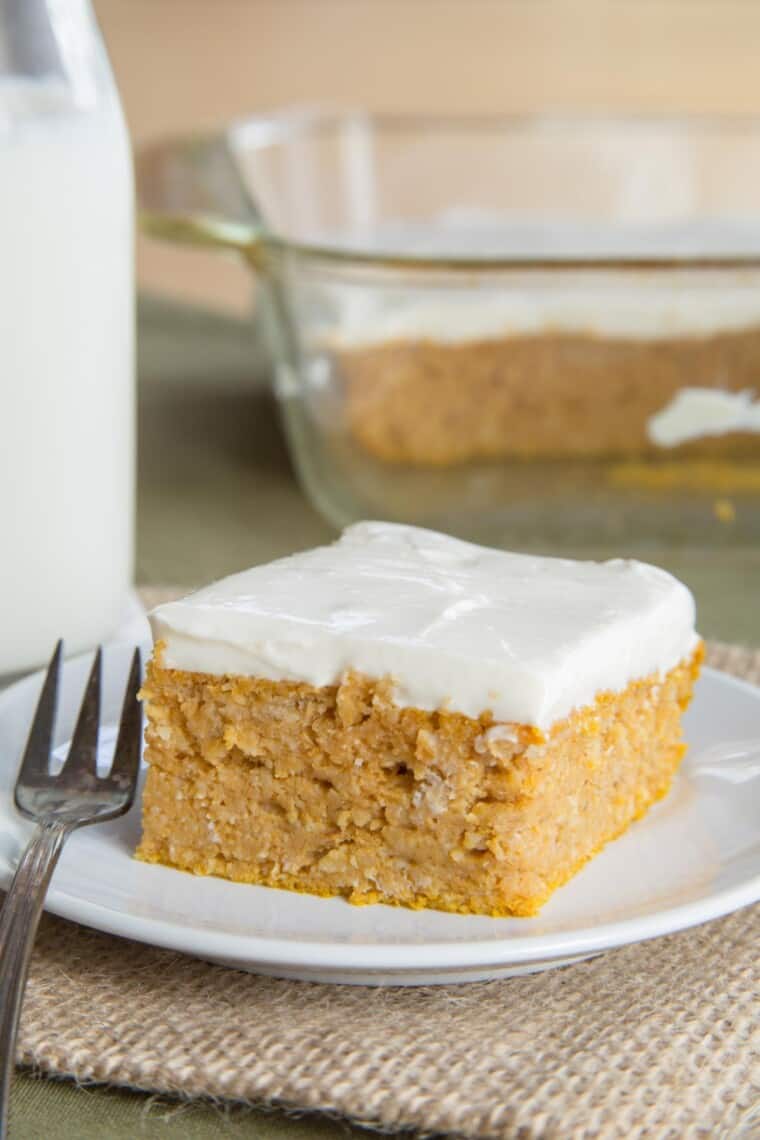 Gluten Free Pumpkin Snack Cake Recipe Cupcakes & Kale Chips