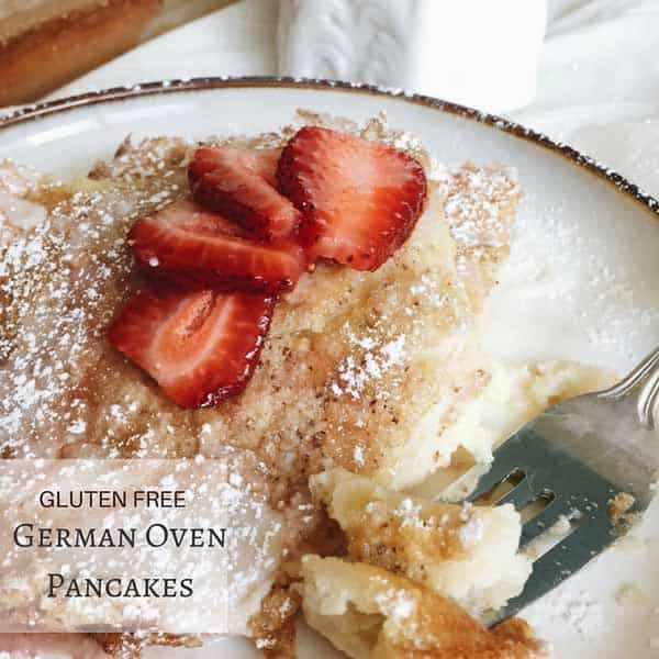 Gluten Free German Oven Pancakes - an old-world breakfast recipe perfect for a special weekend breakfast for your family! | glutenfreeanonymous.com for cupcakesandkalechips.com