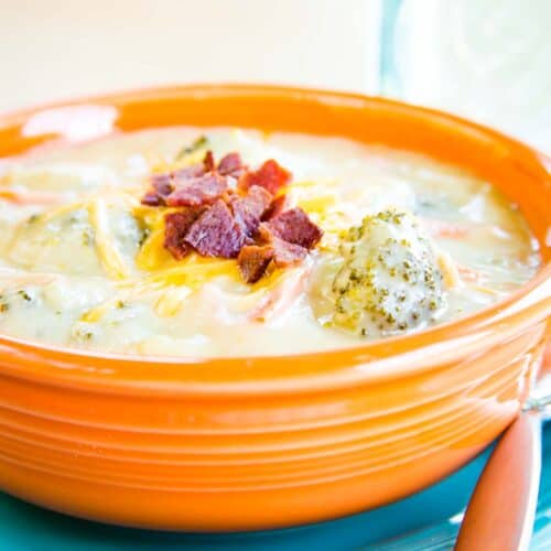 Creamy Keto Broccoli Cheese Soup Cupcakes & Kale Chips