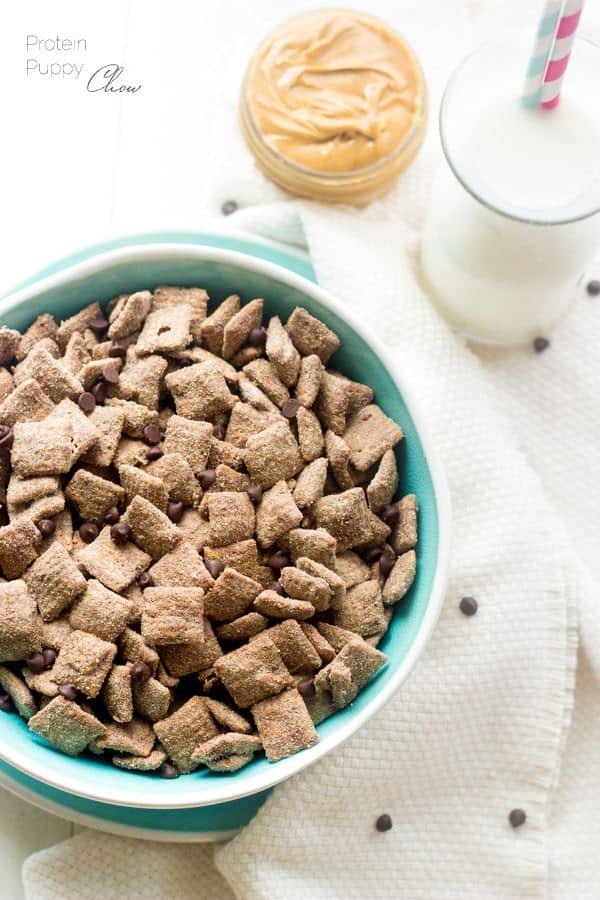 Puppy Chow Recipe with Protein
