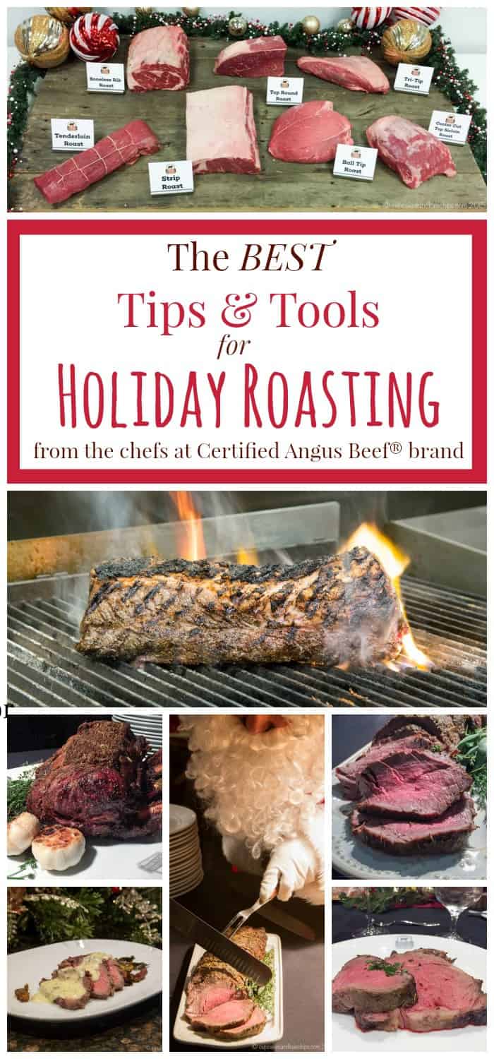 The Best Tips for Holiday Roasting - techniques and tools for the perfect beef roast for Christmas, Hanukkah, New Year's Eve, or any holiday. | cupcakesandkalechips.com | #RoastPerfect #spon