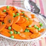 Browned Butter Peas and Carrots - Recipe from Cupcakes & Kale Chips