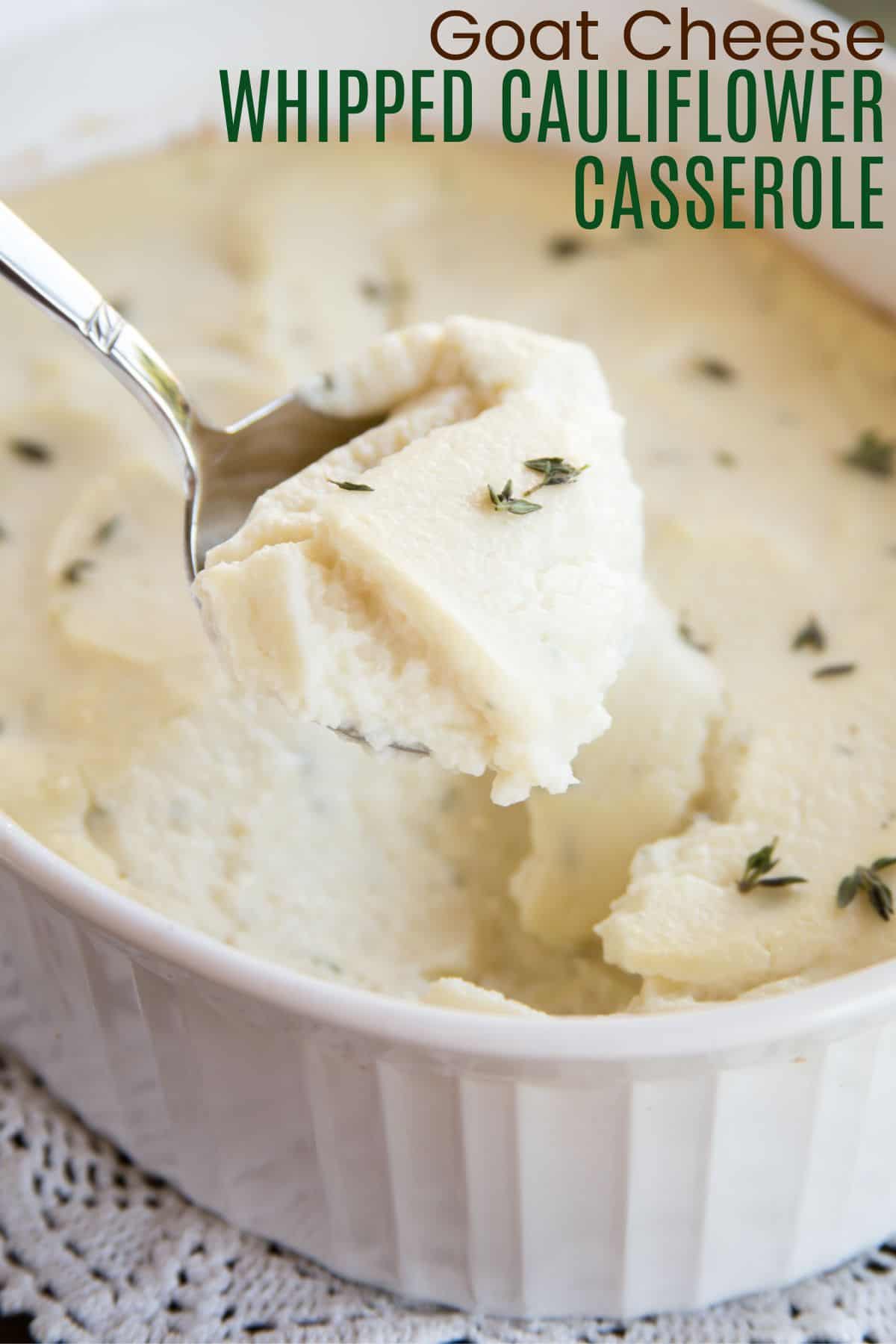 Goat Cheese Cauliflower Casserole Cupcakes & Kale Chips