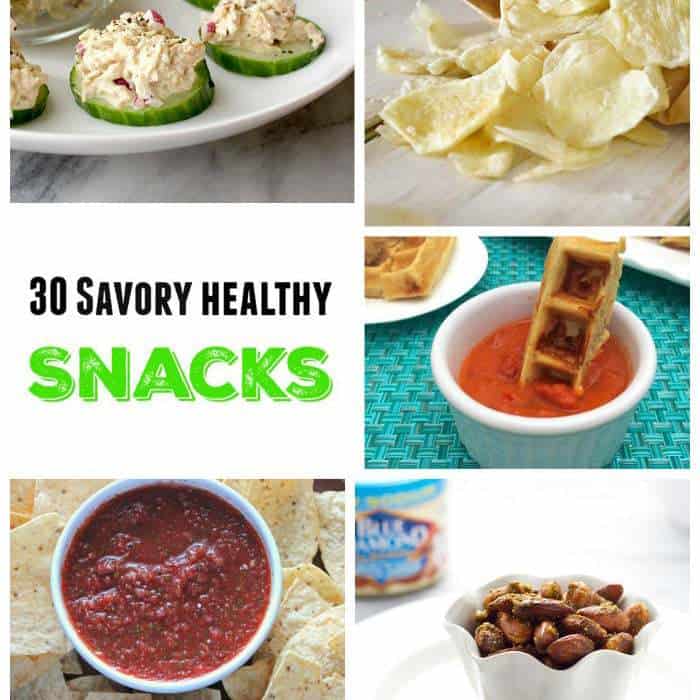 30 Savory Healthy Snacks - Cupcakes & Kale Chips