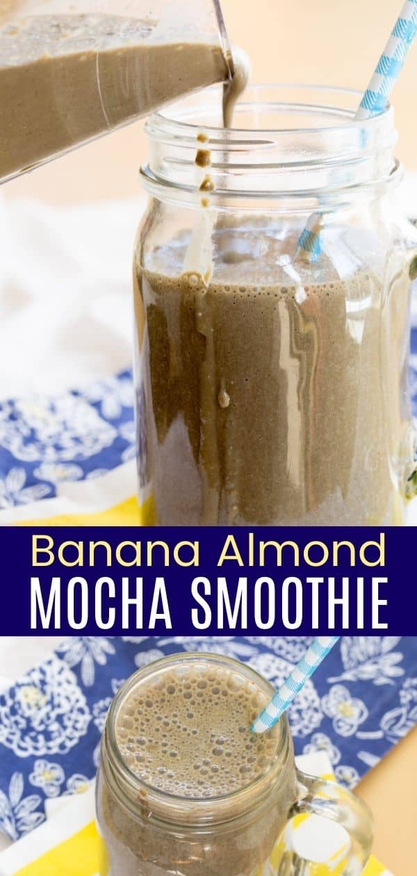 Banana Almond Mocha Smoothie Recipe | Cupcakes & Kale Chips