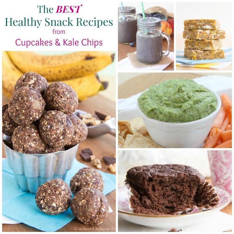 The Best Healthy Snack Recipes From Cupcakes And Kale Chips Cupcakes And Kale Chips