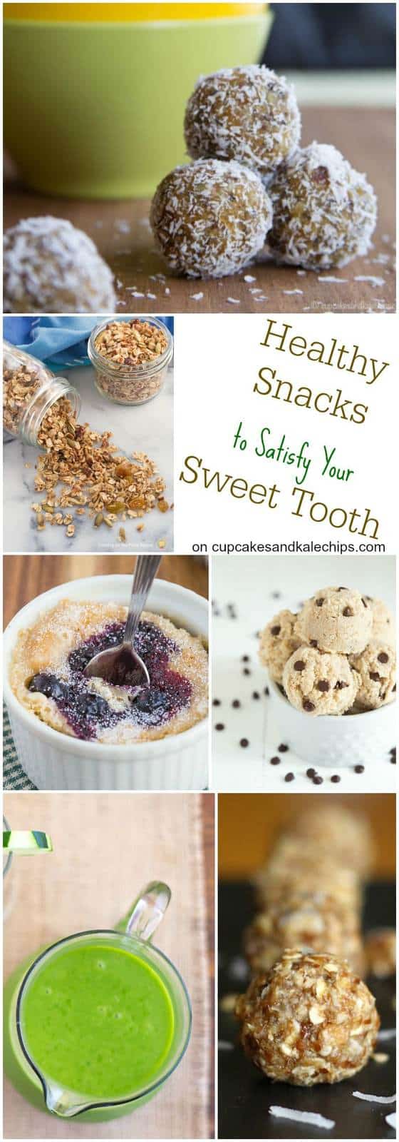 25 Healthy Snacks to Satisfy Your Sweet Tooth - Cupcakes ...