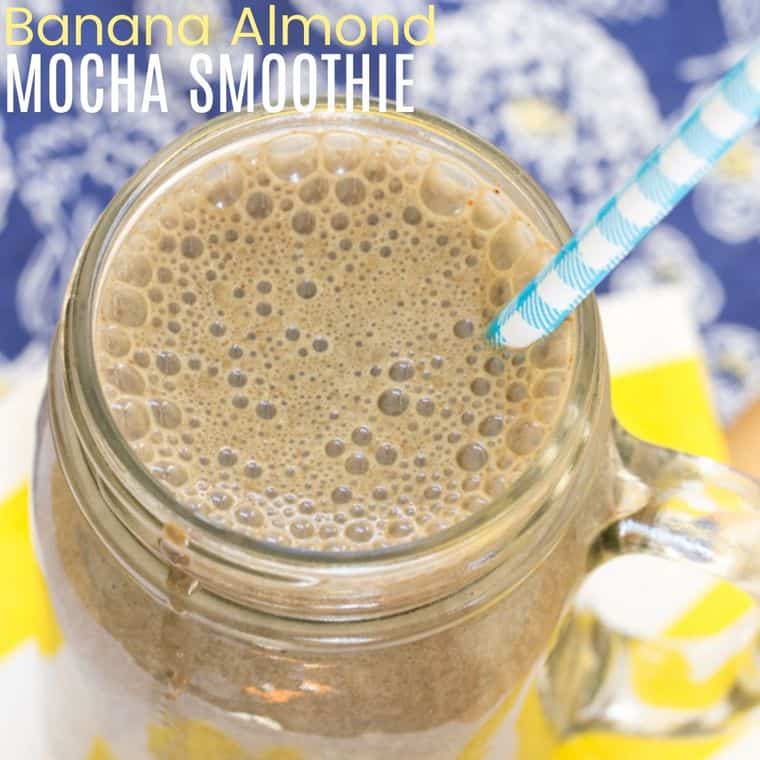 Chocolate Almond Protein Blended Cold Brew Cupcakes & Kale Chips