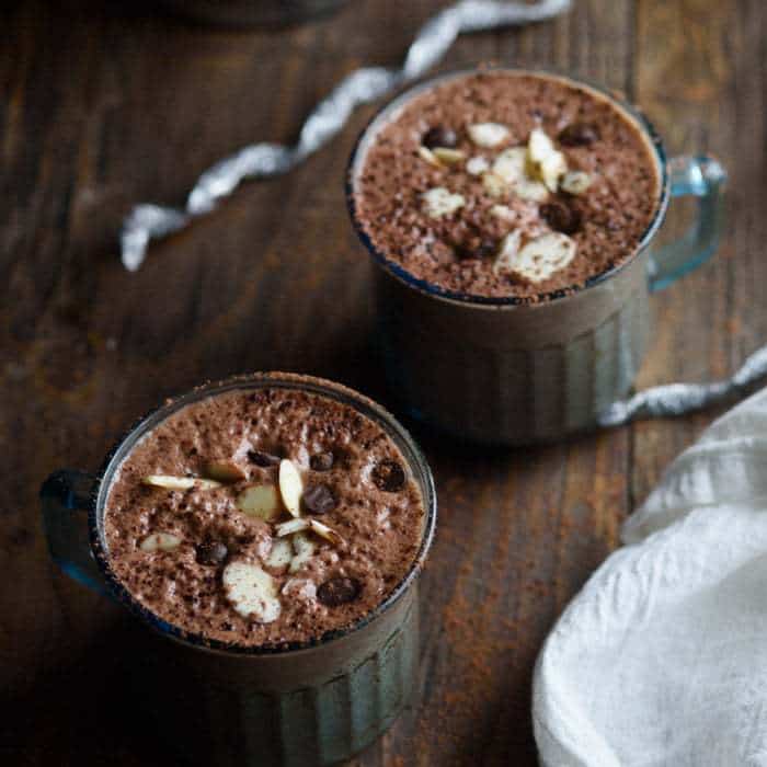Warm Hot Chocolate Smoothie