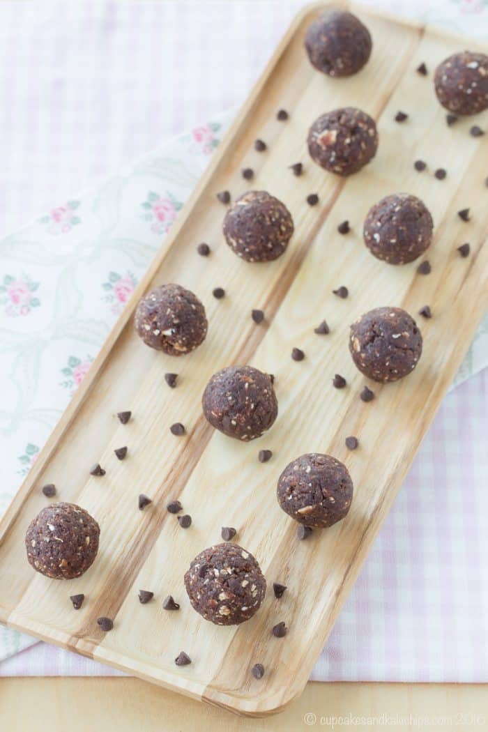 Cherry Chocolate Chip Energy Balls