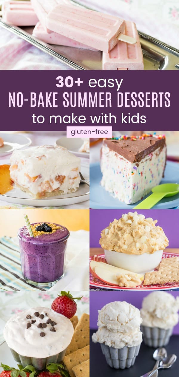 30+ Summer No-Bake Desserts for Kids to Make - Cupcakes & Kale Chips