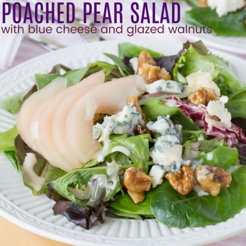 Poached Pear Salad square featured image