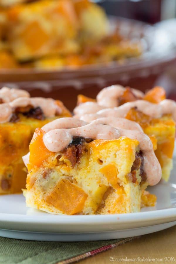 Chorizo and Sweet Potato Spanish Tortilla Bites - a sweet, smoky, spicy twist on the classic Spanish tapas recipe, tortilla Espanola. | cupcakesandkalechips.com | gluten free