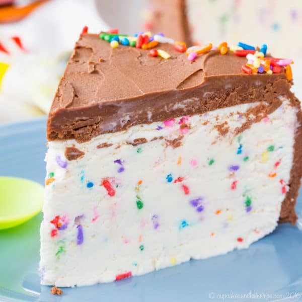 Funfetti Ice Cream Cake Recipe (No Churn) - Cupcakes ... - 600 x 600 jpeg 32kB