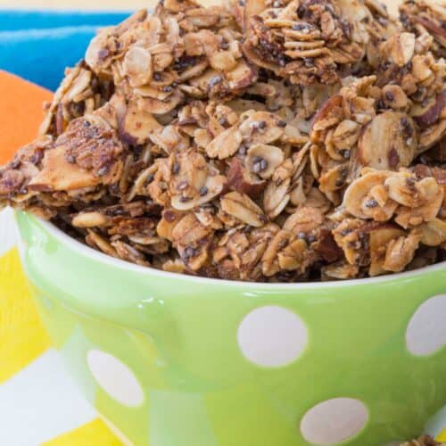 How to Make Chunky Maple Brown Sugar Granola Clusters