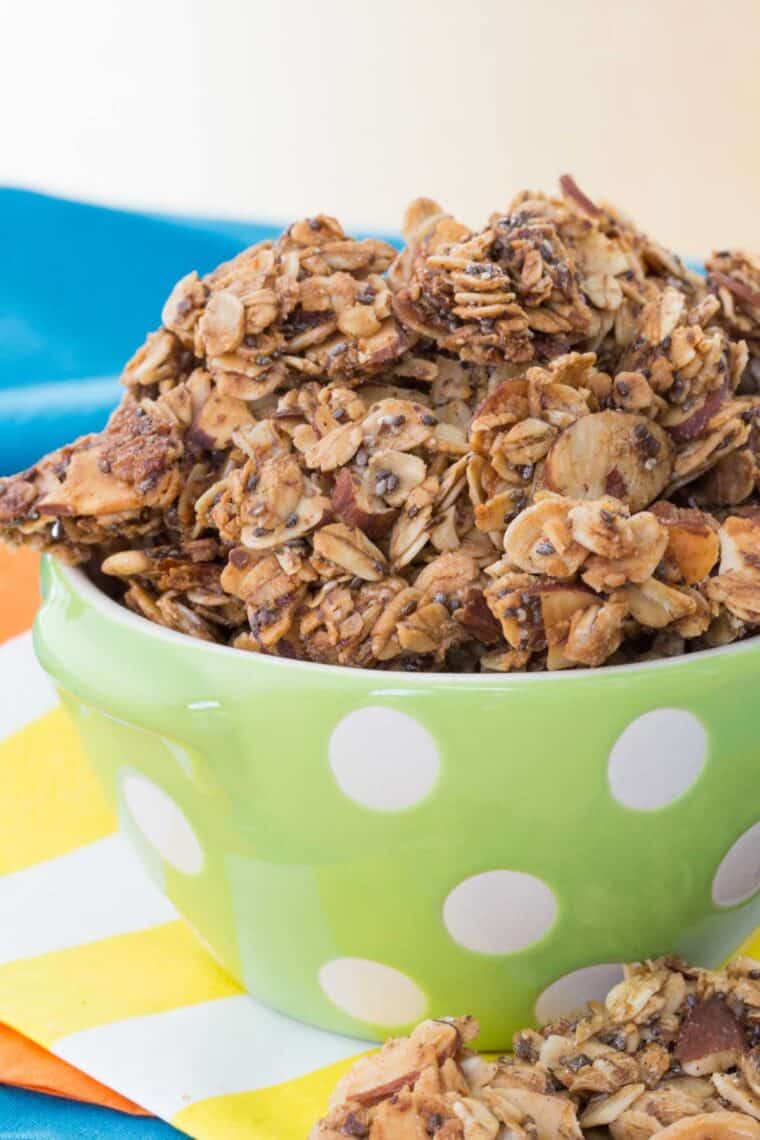 How to Make Chunky Maple Brown Sugar Granola Clusters