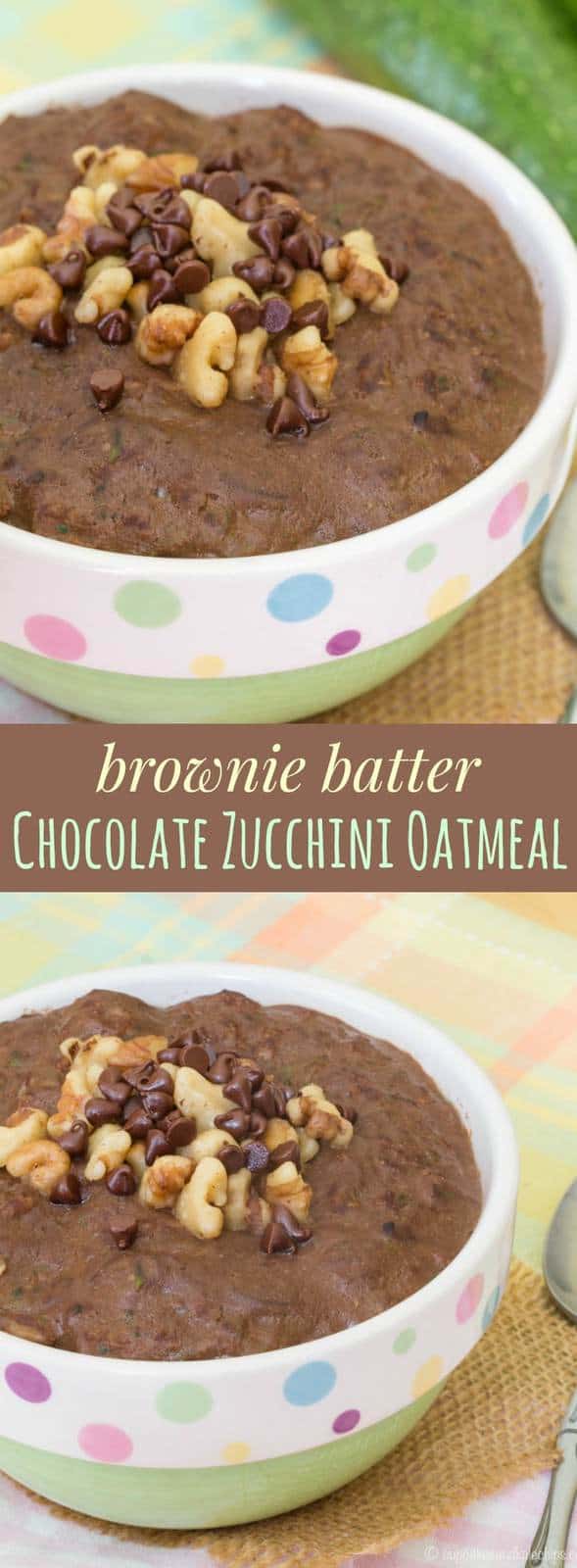 Brownie Batter Chocolate Zucchini Oatmeal - Cupcakes ... - 589 x 1600 jpeg 65kB