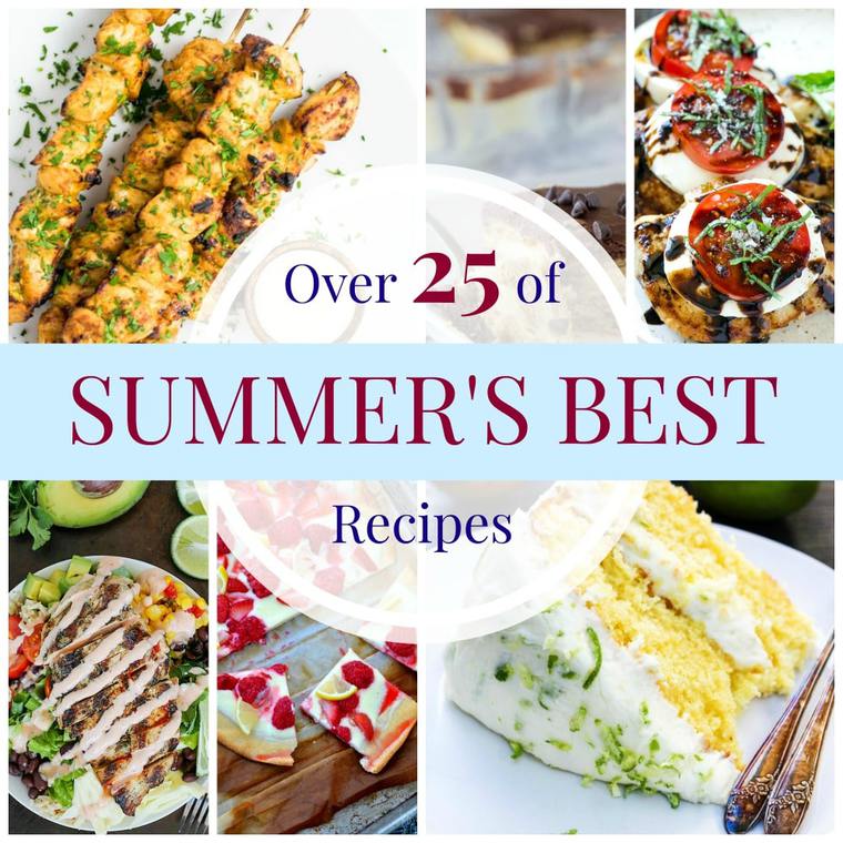 Over 25 of The Best Summer Recipes - Cupcakes & Kale Chips