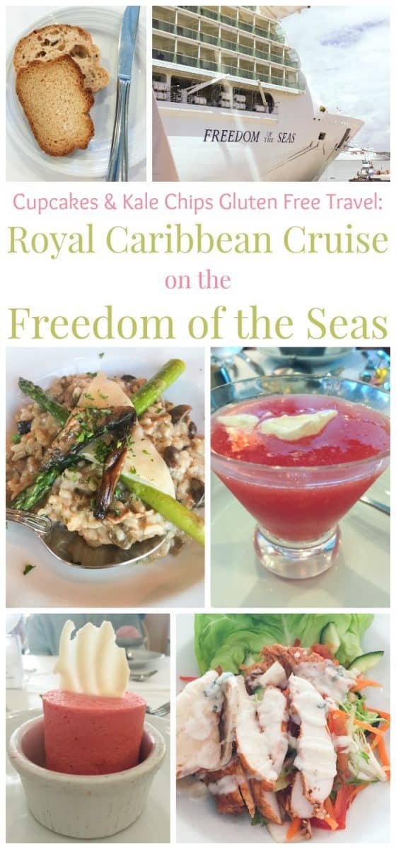 Cupcakes & Kale Chips Gluten Free Travel Royal Caribbean Cruise on the