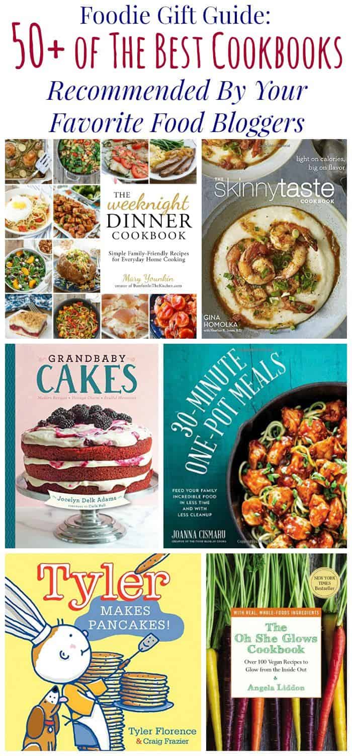 Foodie Gift Guide Over 50 of The Best Cookbooks By Your