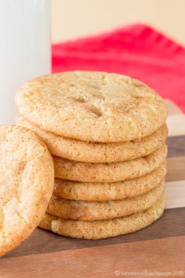 Browned Butter Snickerdoodles with Toffee - a buttery twist on the classic cookie recipe. Make them for Christmas!
