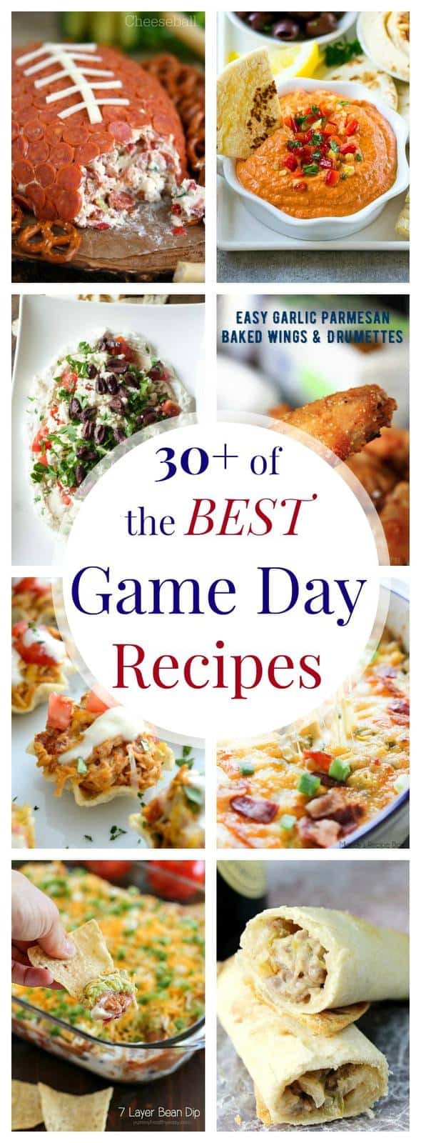 Over 30 of the Best Game Day Recipes - Cupcakes & Kale Chips