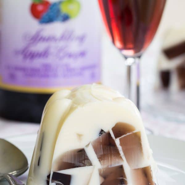 Sparkling Ice Cream Float Gelatin Mold Cupcakes & Kale Chips