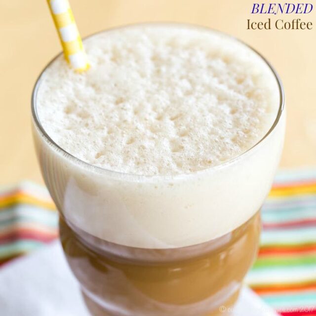 Chocolate Almond Protein Blended Cold Brew Cupcakes & Kale Chips