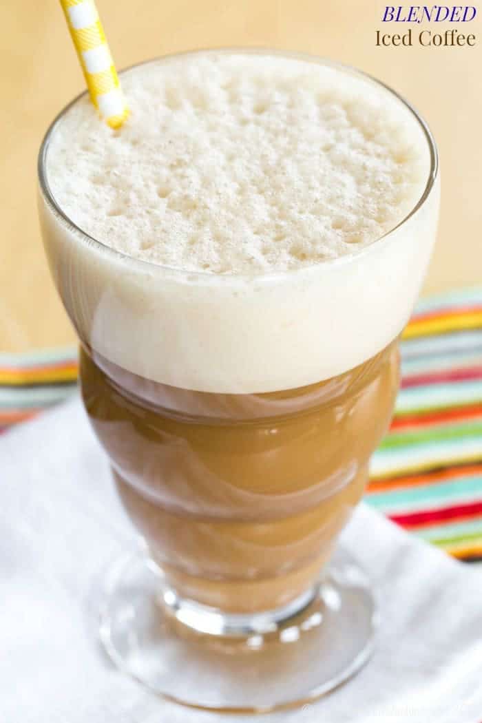 Blended Iced Coffee Recipe