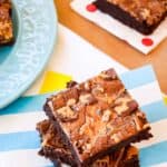 Gluten Free Brownies with Peanut Butter Cups