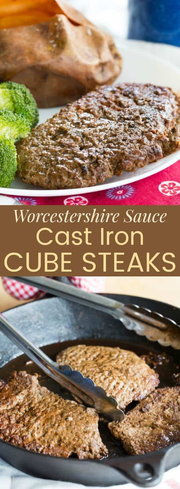 How to Cook Cube Steak in Cast Iron Skillet - Cupcakes ...