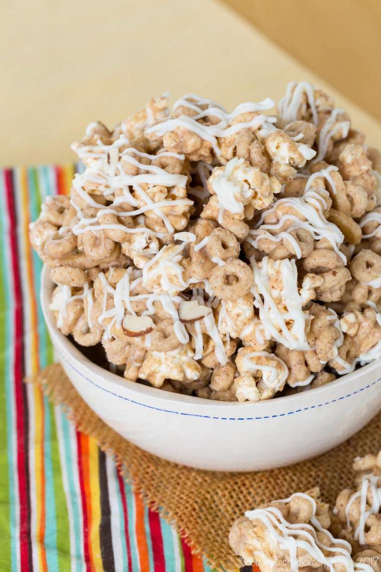 Easy Popcorn Snack Recipe Filled with White Chocolate