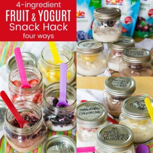 Fruity Yogurt Snack Hack | Fruit and Yogurt Parfaits | Fruit Parfait Recipe