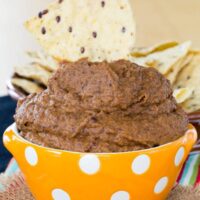 Smoky Cumin Lime Pumpkin Black Bean Hummus - an easy and healthy snack recipe for black bean dip