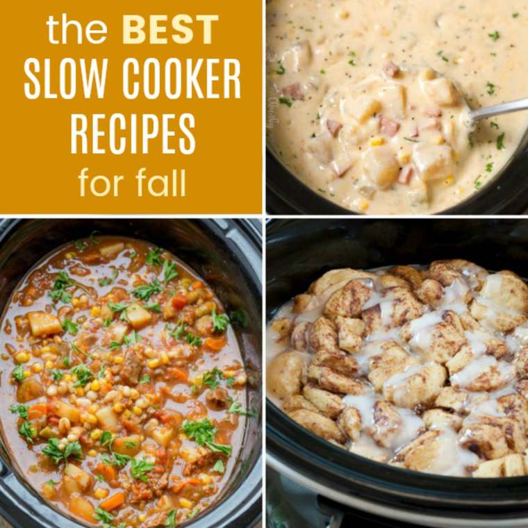 25+ of the Best Slow Cooker Recipes for Fall - Cupcakes & Kale Chips