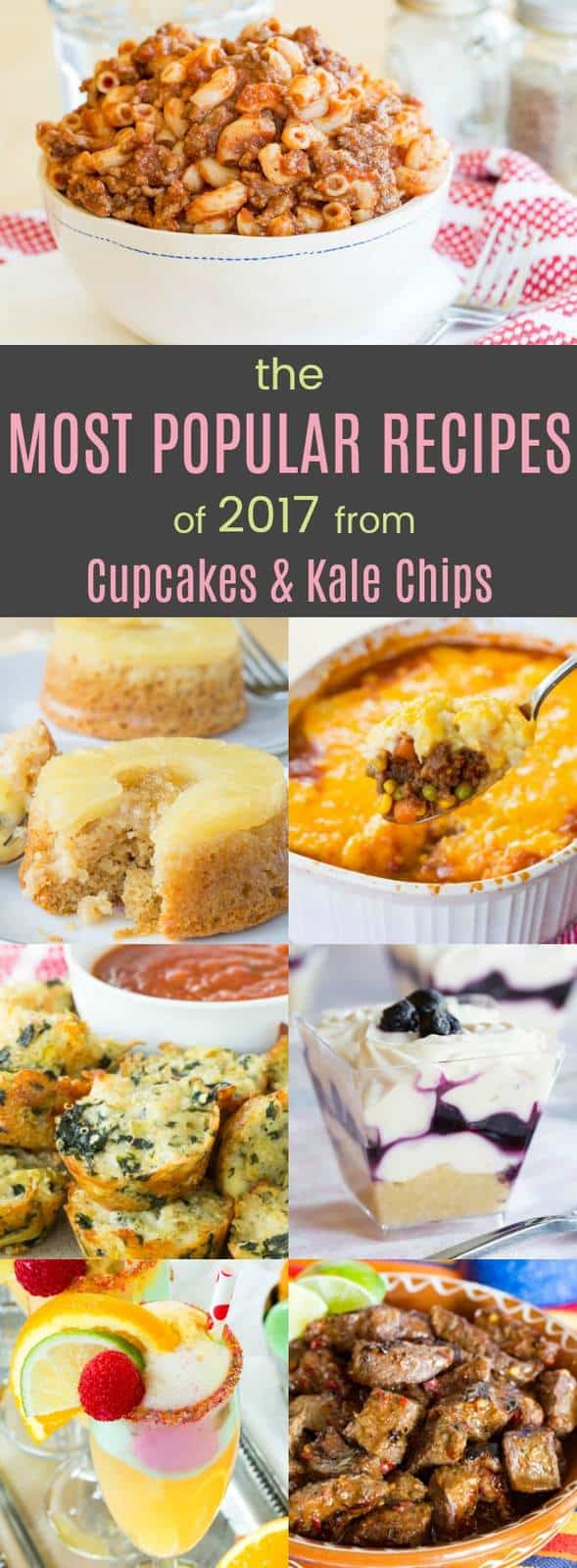The Most Popular Recipes of 2017 from cupcakesandkalechips.com
