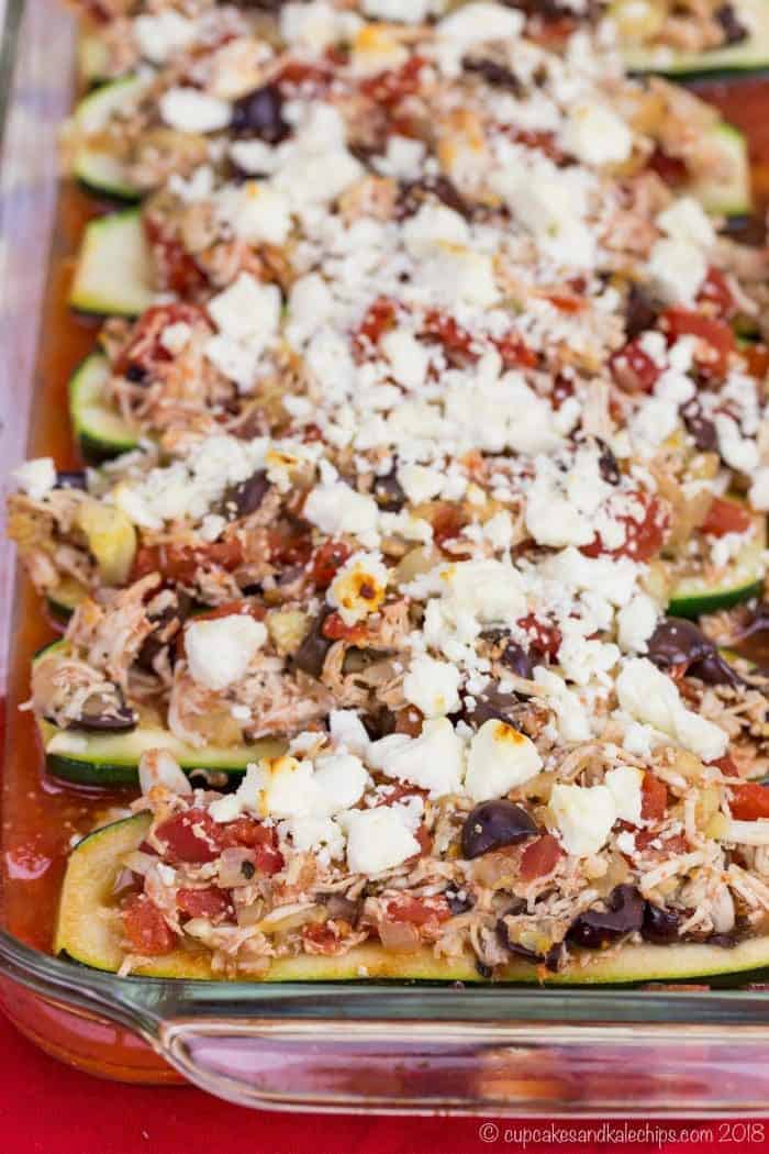 Mediterranean Stuffed Zucchini Recipe