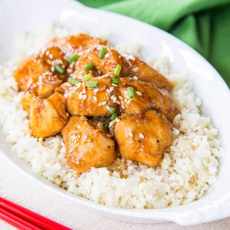 Paleo Slow Cooker Chicken Recipe Orange Sesame Chicken