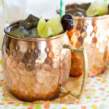 Pina Colada Mule Cocktail