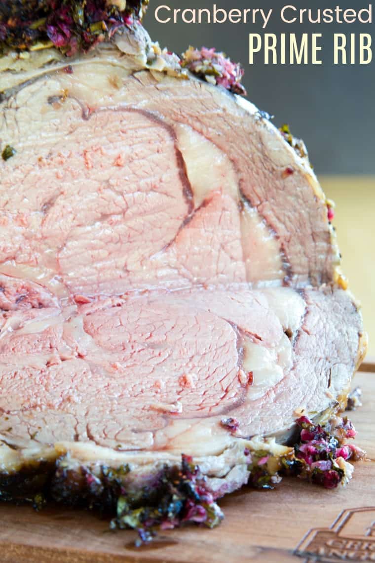 Cranberry Crusted Prime Rib Roast | Prime Rib Recipes That Will Make Your Mouth Water | Slow Cooker Prime Rib