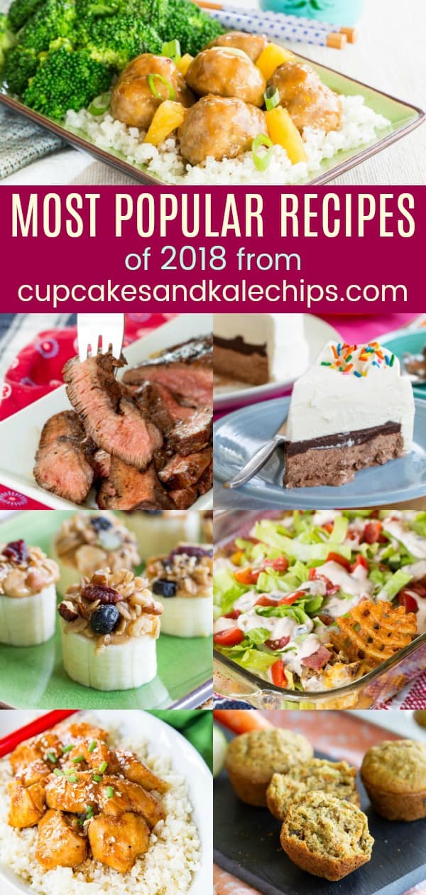 Top 10 Most Popular Recipes of 2018 from Cupcakes and Kale Chips