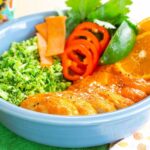 Healthy Orange Chicken and Broccoli Rice Bowls