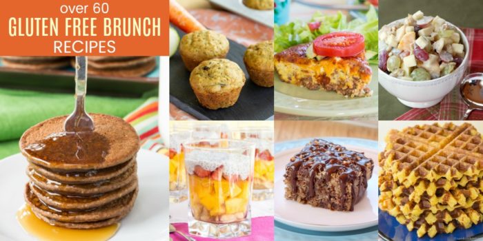 60+ Gluten Free Brunch Recipes are Sweet & Savory Brunch Goals!
