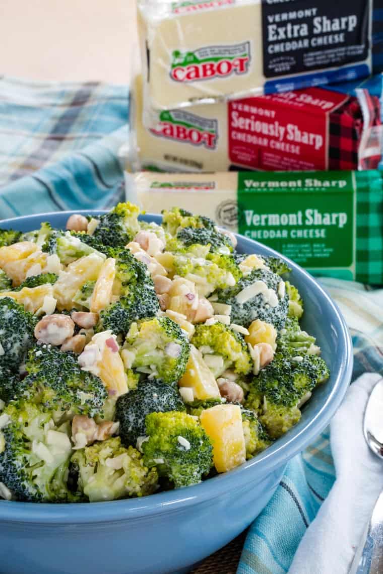 Tropical Pineapple Broccoli Salad Cupcakes & Kale Chips