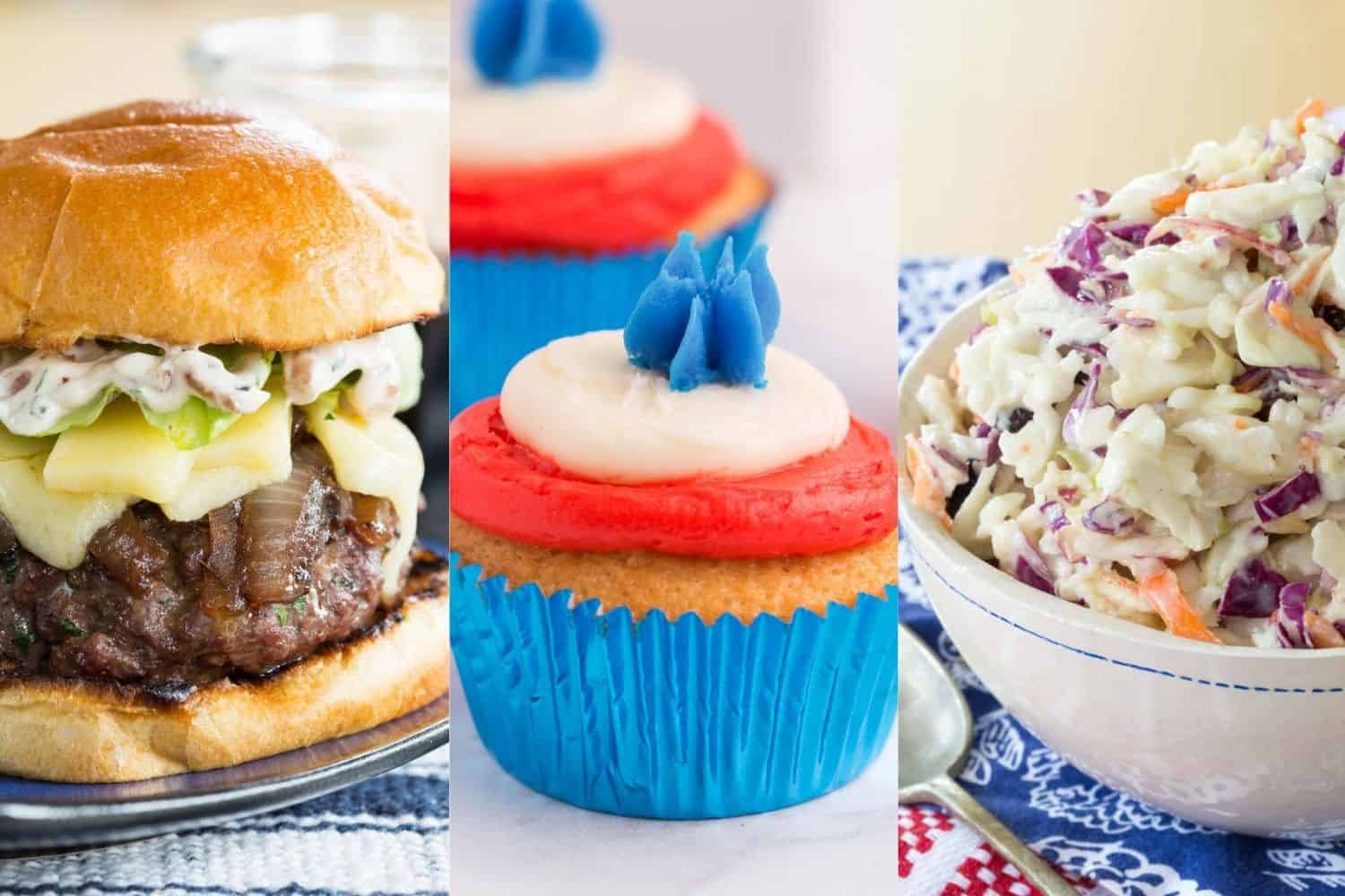 50+ Gluten Free 4th of July Recipes | Cupcakes & Kale Chips